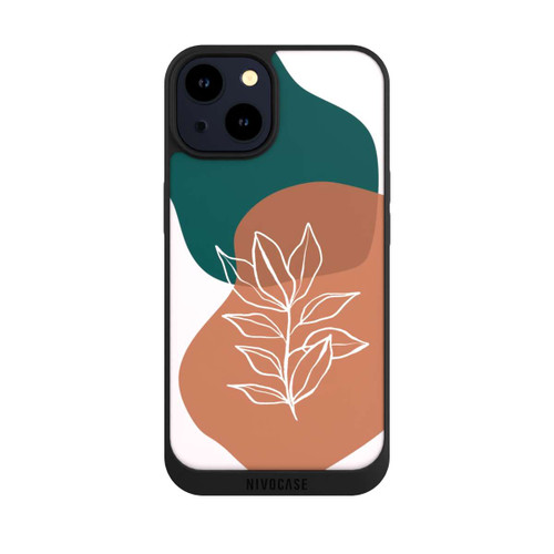 Apple iPhone 14 NIVOpure Abstract Botanical Pattern 3