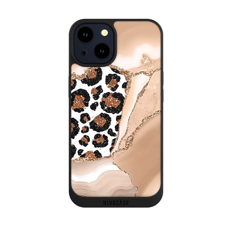 iPhone 14 NIVOpure Motifs et textures Or clair