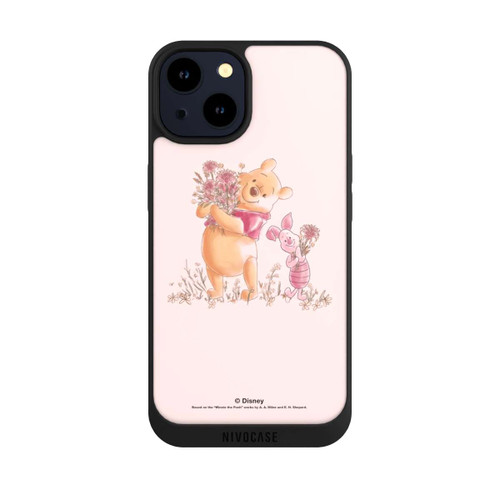 Apple iPhone 14 NIVOpure Winnie Puuh and Ferkel Blumen