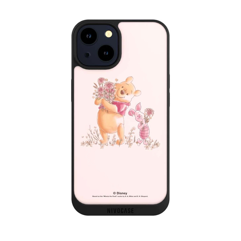 iPhone 14 NIVOpure Winnie Puuh and Ferkel Blumen