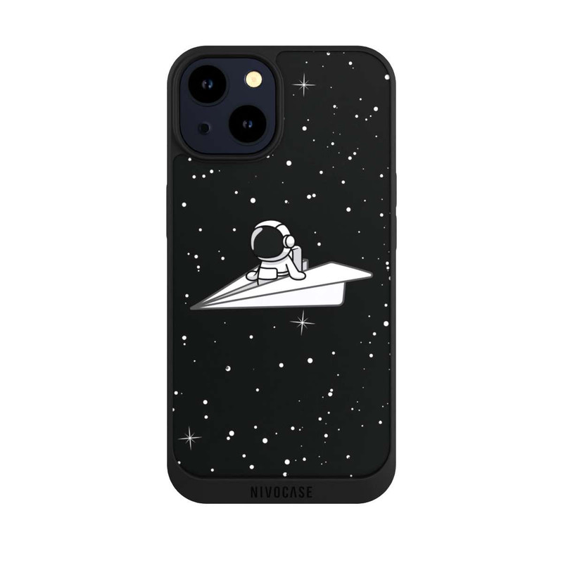 iPhone 14 NIVOpure Astronaut Paper Plane Comic