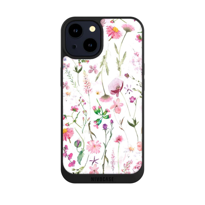 iPhone 14 NIVOpure Pink Flower Meadow