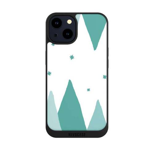 Apple iPhone 14 NIVOpure Mountains Yellow &amp; Grey