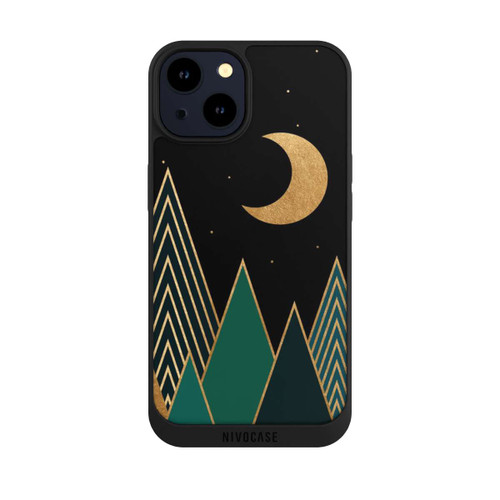 Apple iPhone 14 NIVOpure Emerald Mountains &amp; Crescent
