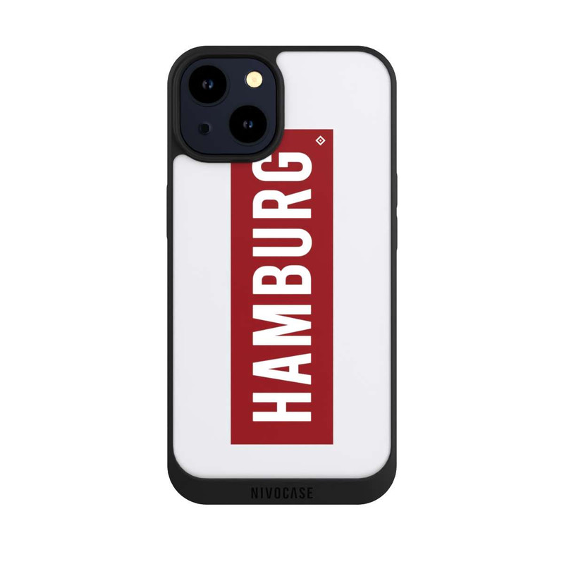 iPhone 14 NIVOpure HSV Hambourg rouge et blanc