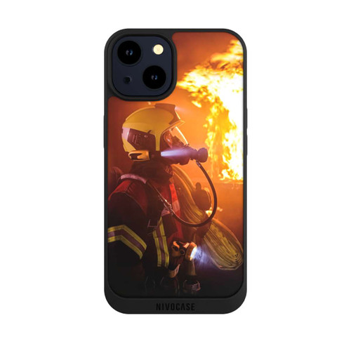 Apple iPhone 14 NIVOpure Firefighter Looking Up Explosion