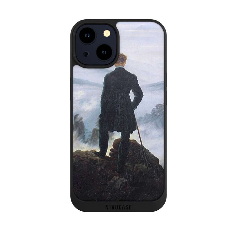 iPhone 14 NIVOpure Le Vagabond au-dessus de la Mer de Brouillard