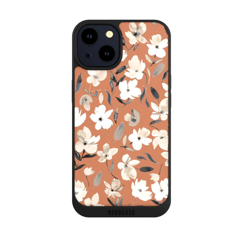 iPhone 14 NIVOpure Frische Herbstblumen Kupfer