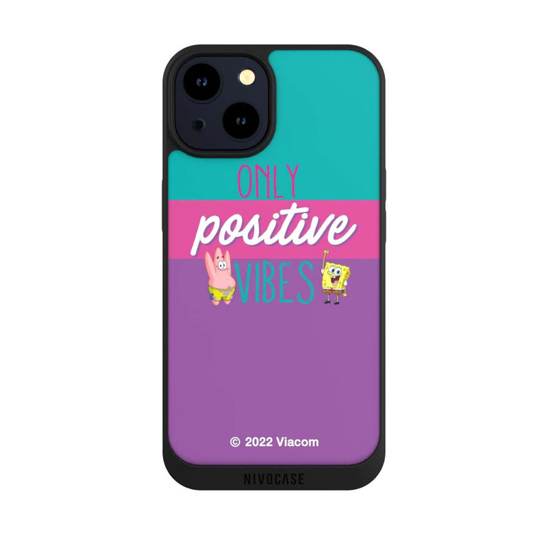 iPhone 14 NIVOpure  Spongebob - Only Positive Vibes