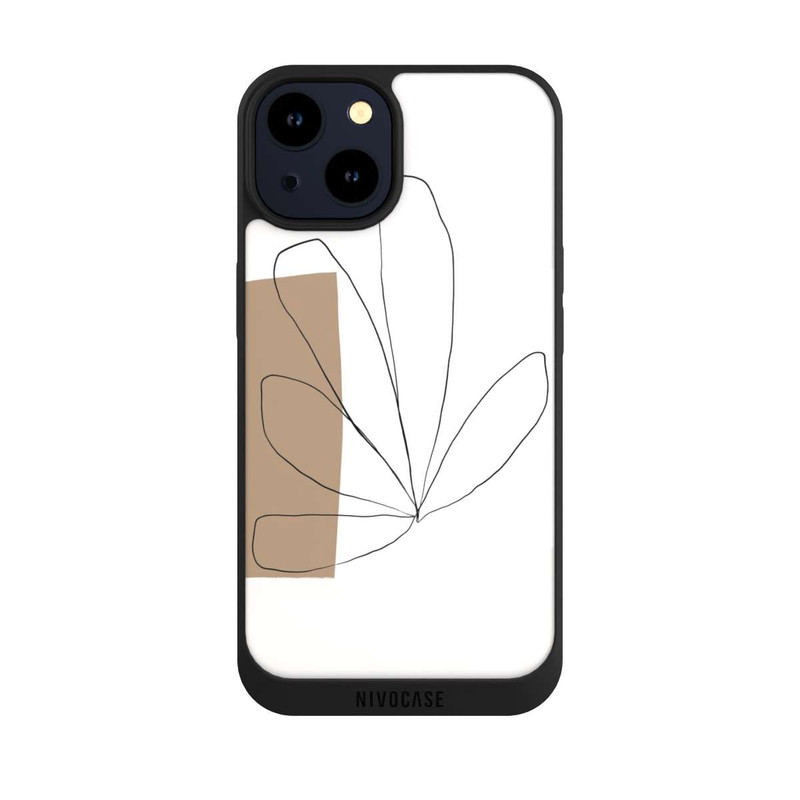 iPhone 14 NIVOpure Blumen und Formen Nr. 2 - Anastasia Sawall