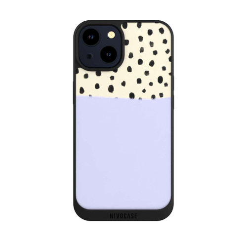 Apple iPhone 14 NIVOpure Tupfen Boho Pastell