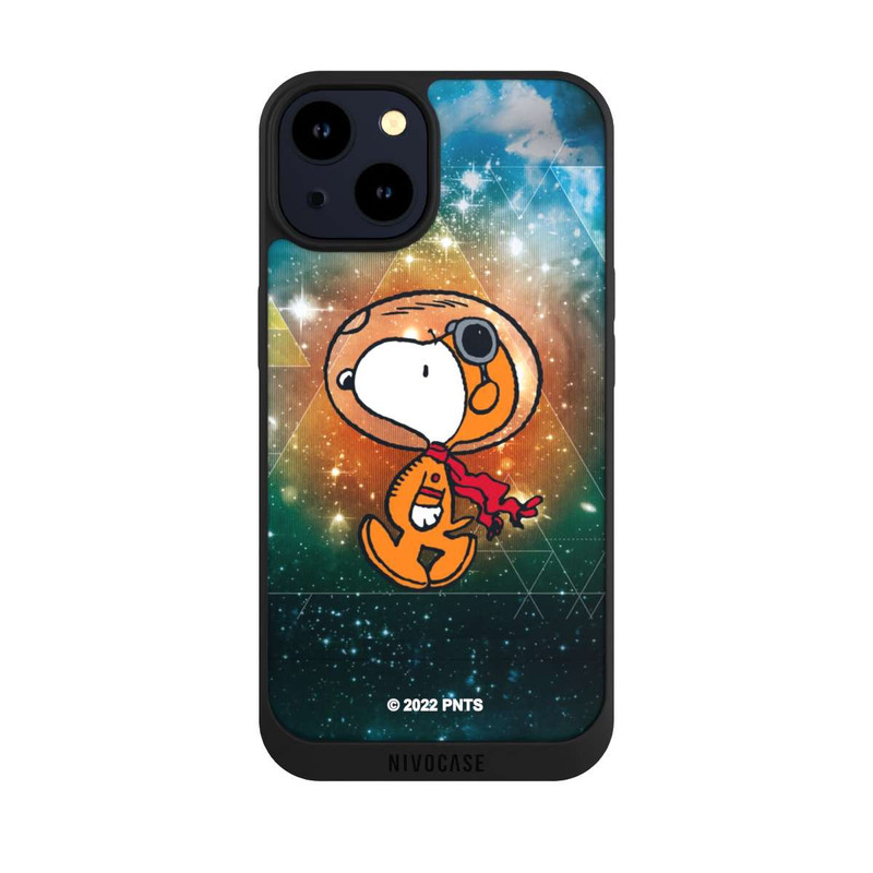 iPhone 14 NIVOpure Snoopy Weltraumreisender Grün