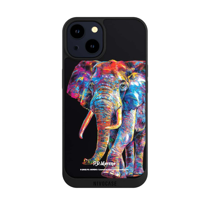 iPhone 14 NIVOpure Elephant Art By P.D. Moreno