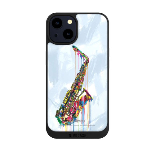 Apple iPhone 14 NIVOpure Saxophone Art By P.D. Moreno