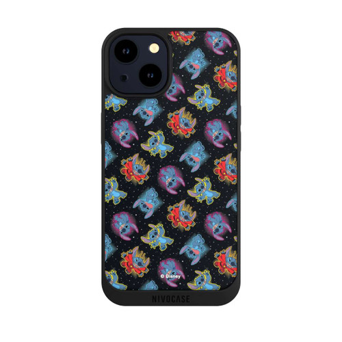 Apple iPhone 14 NIVOpure Stitch Pattern Black