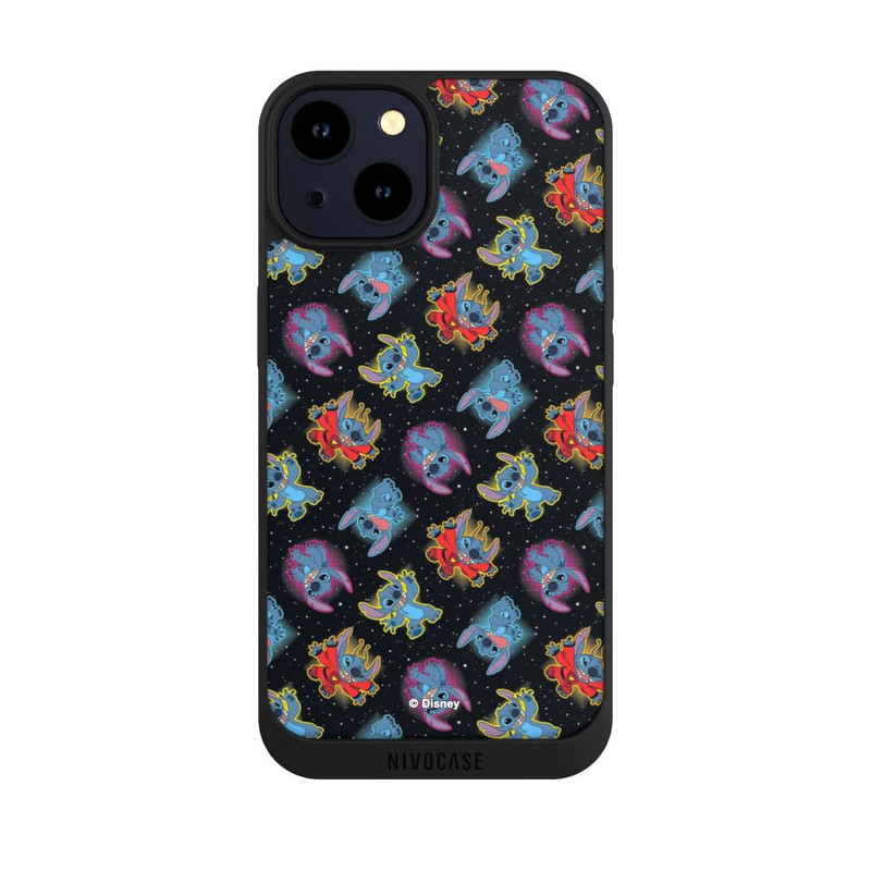 iPhone 14 NIVOpure Stitch Pattern Black