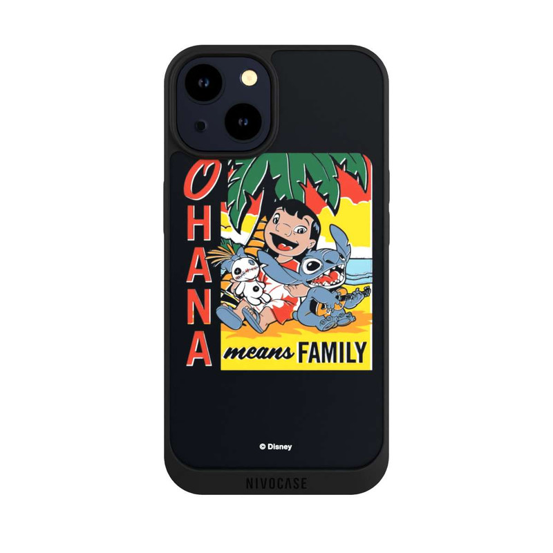 iPhone 14 NIVOpure Lilo and Stitch Ohana Means Family