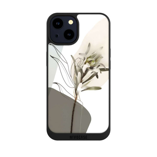 Apple iPhone 14 NIVOpure Boho Line Art Olive Green