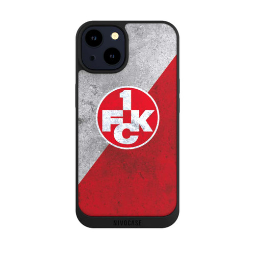 Apple iPhone 14 NIVOpure 1.FC Kaiserslautern-Beton Logo red