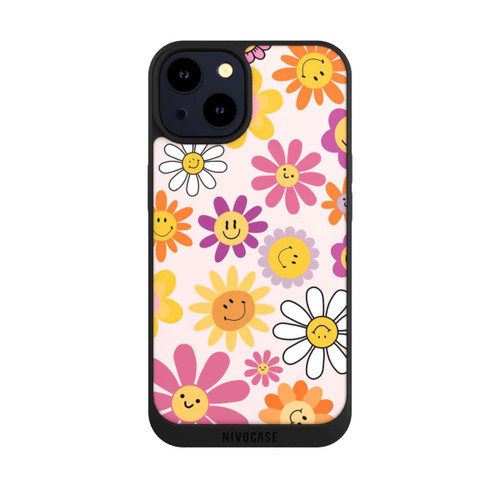 Apple iPhone 14 NIVOpure Smiles Pink Flowers