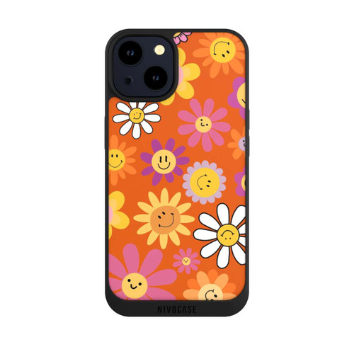 Apple iPhone 14 NIVOpure Smiles Orange Flowers