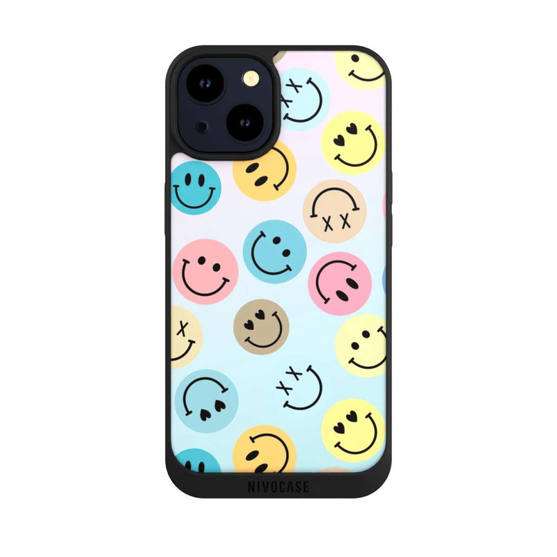 iPhone 14 NIVOpure Emotes le Rose & Bleu