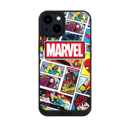 Apple iPhone 14 NIVOpure Marvel Comic Pattern