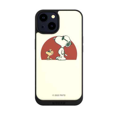 Apple iPhone 14 NIVOpure Snoopy Woodstock weit draußen