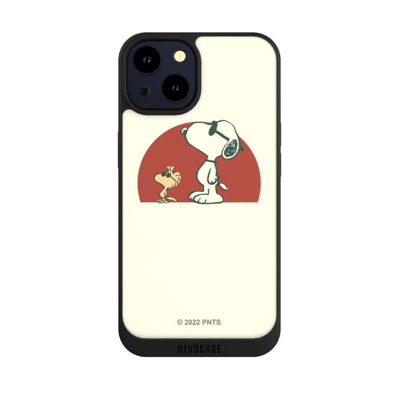 iPhone 14 NIVOpure Snoopy Woodstock weit draußen