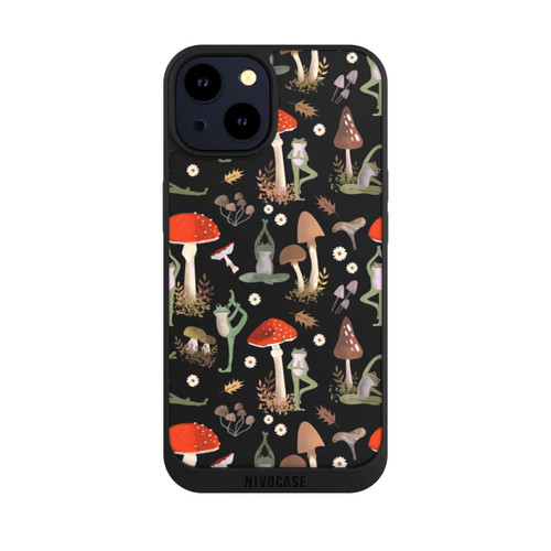 Apple iPhone 14 NIVOpure Yoga-Frösche mit Pilzen