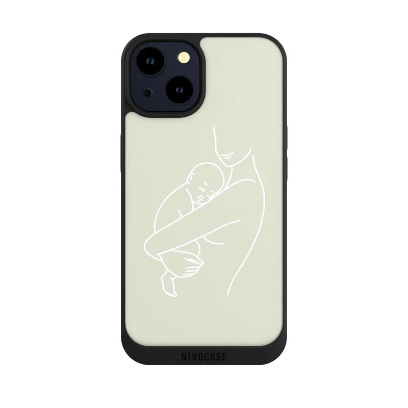 iPhone 14 NIVOpure Famille d'art linéaire 3