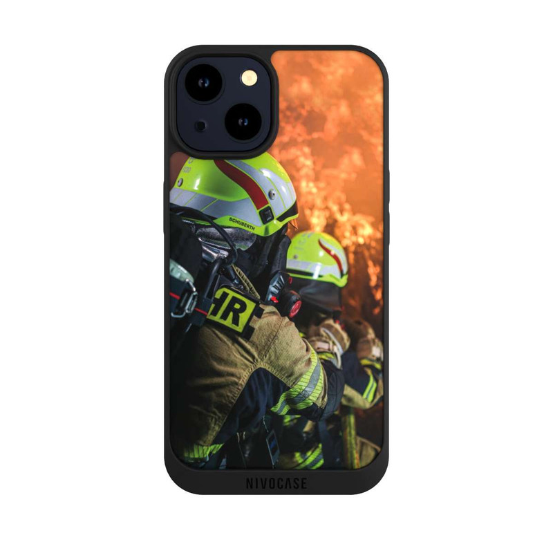 iPhone 14 NIVOpure Two Firefighters Agains The Fire