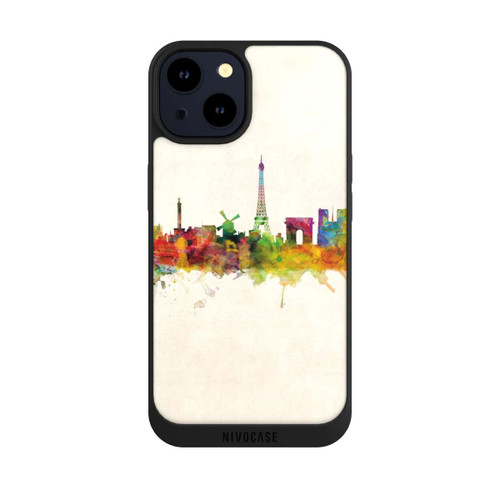 Apple iPhone 14 NIVOpure Paris Skyline Vintage Background