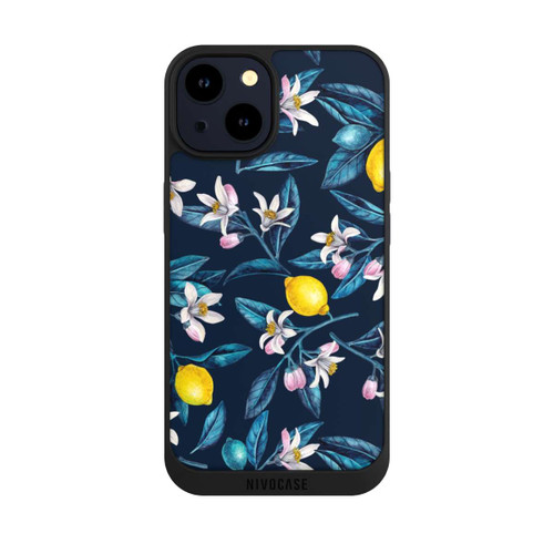 Apple iPhone 14 NIVOpure Lemons And Blossoms Dark 