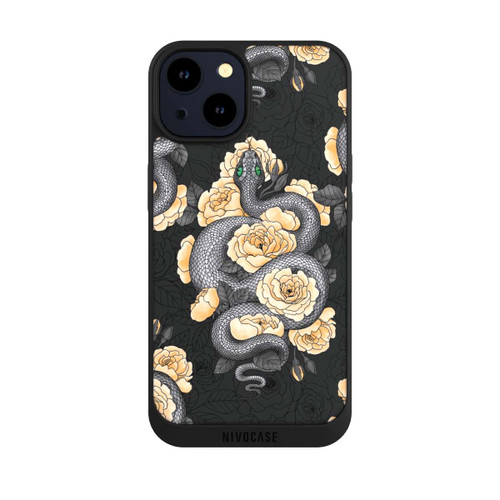 Apple iPhone 14 NIVOpure Snake And Yellow Flower