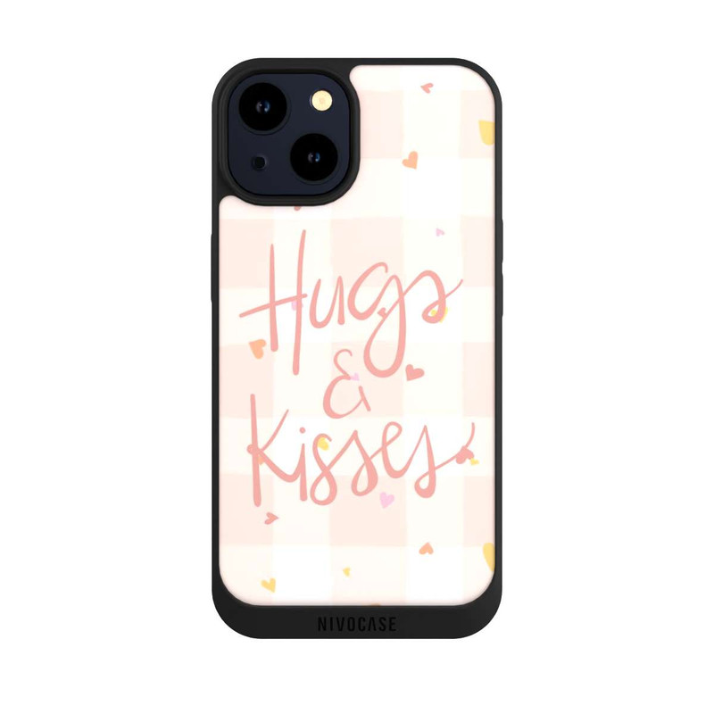 iPhone 14 NIVOpure Hugs And Kisses pêche