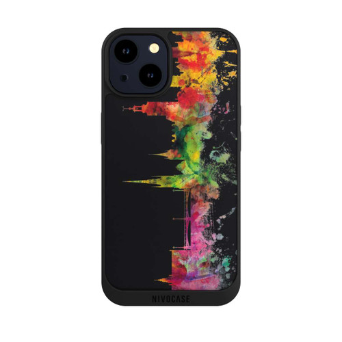 Apple iPhone 14 NIVOpure Stockholm Sweden Skyline Black