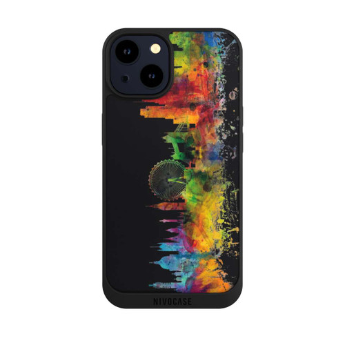 Apple iPhone 14 NIVOpure London Skyline Black