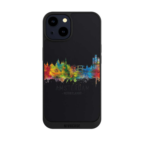 Apple iPhone 14 NIVOpure Amsterdam Netherlands Skyline Black