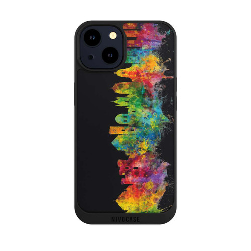 Apple iPhone 14 NIVOpure Naples Italy Skyline Black