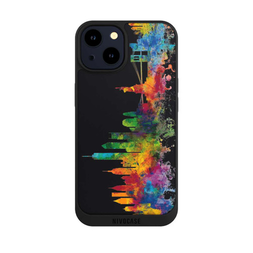 Apple iPhone 14 NIVOpure New York Skyline Black