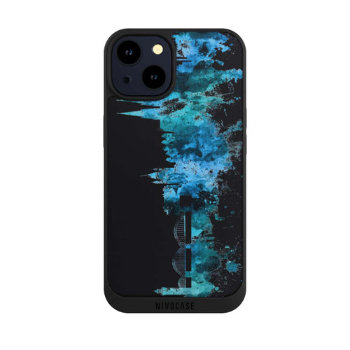 Apple iPhone 14 NIVOpure Cologne Skyline Blue