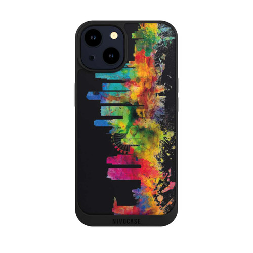 Apple iPhone 14 NIVOpure Singapore Skyline Black