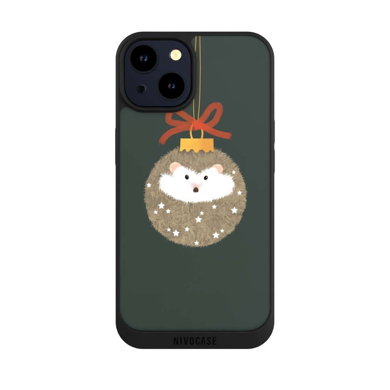 iPhone 14 NIVOpure hérisson de Noël