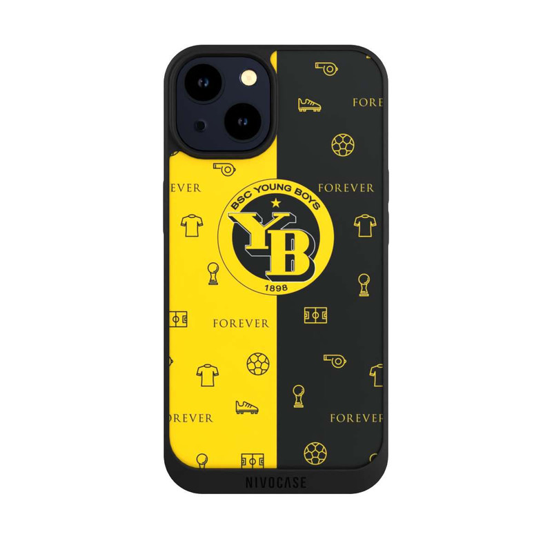 iPhone 14 NIVOpure BSC YB Yellow Black Pattern