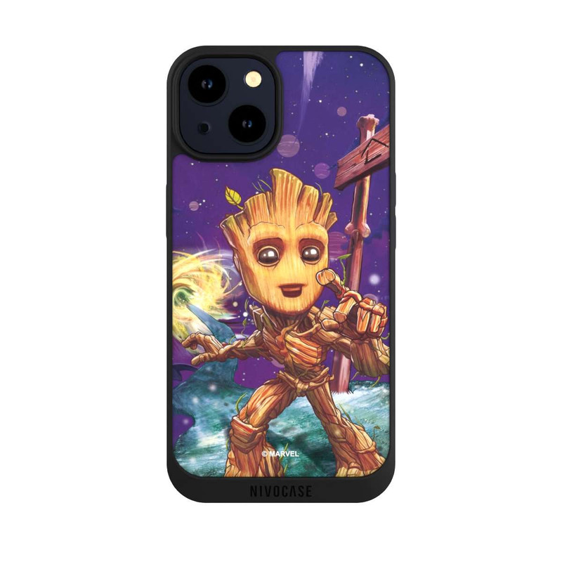 iPhone 14 NIVOpure Baby Groot Galaxy Touch