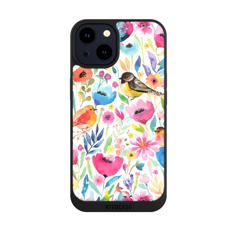 iPhone 14 NIVOpure Whimsical Birds and Flowers