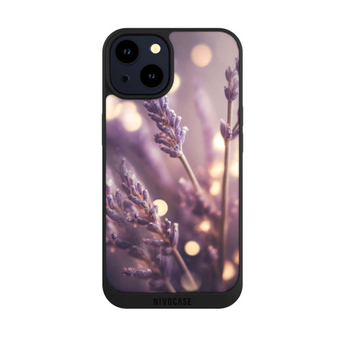 Apple iPhone 14 NIVOpure Lavender Close Up with AI