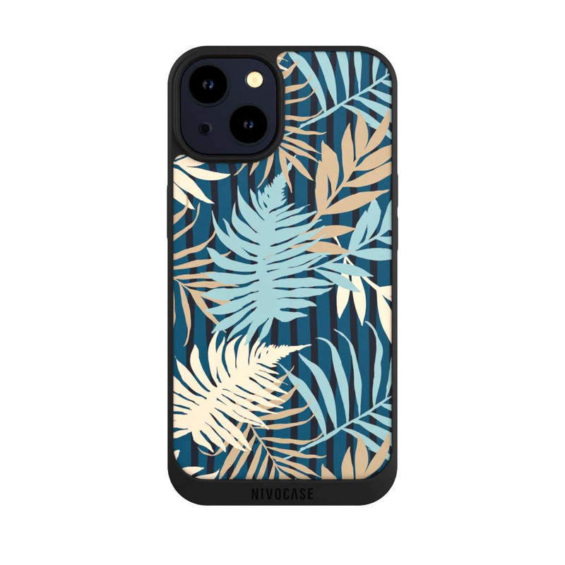iPhone 14 NIVOpure Palm Garden Beige Pattern