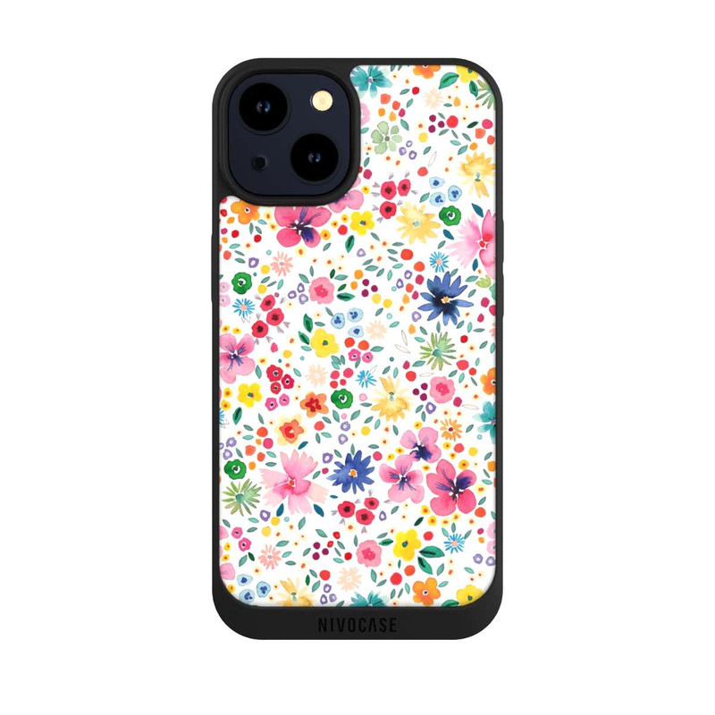 iPhone 14 NIVOpure Millefleurs Pink Spring Garden